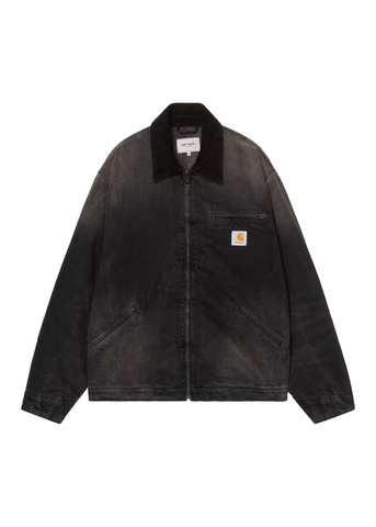 Carhartt Wip Giacca da uomo OG Detroit nera sfumata