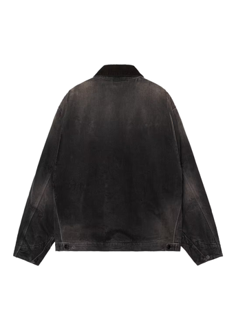 Carhartt Wip Giacca da uomo OG Detroit nera sfumata