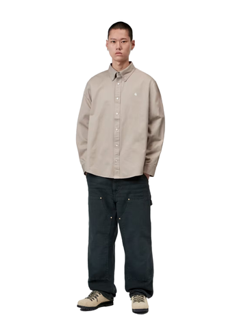 Carhartt Wip Camicia da uomo OG Madison beige