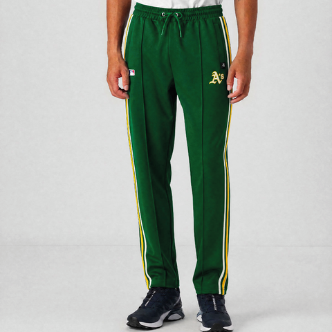 '47 Brand Pantalone di tuta da uomo Oakland Athletics verde