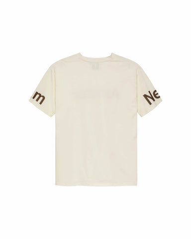 New Amsterdam T-Shirt uomo manica corta Big logo Beige