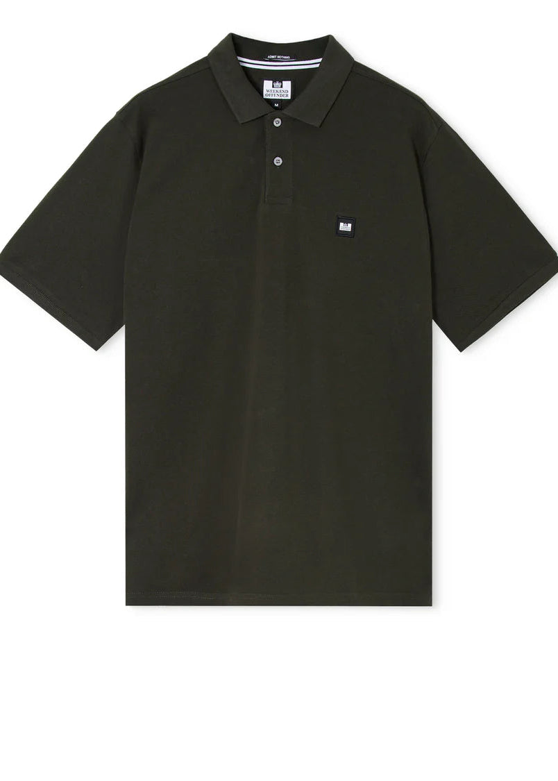 Weekend Offender Polo da uomo manica corta Heathcote verde