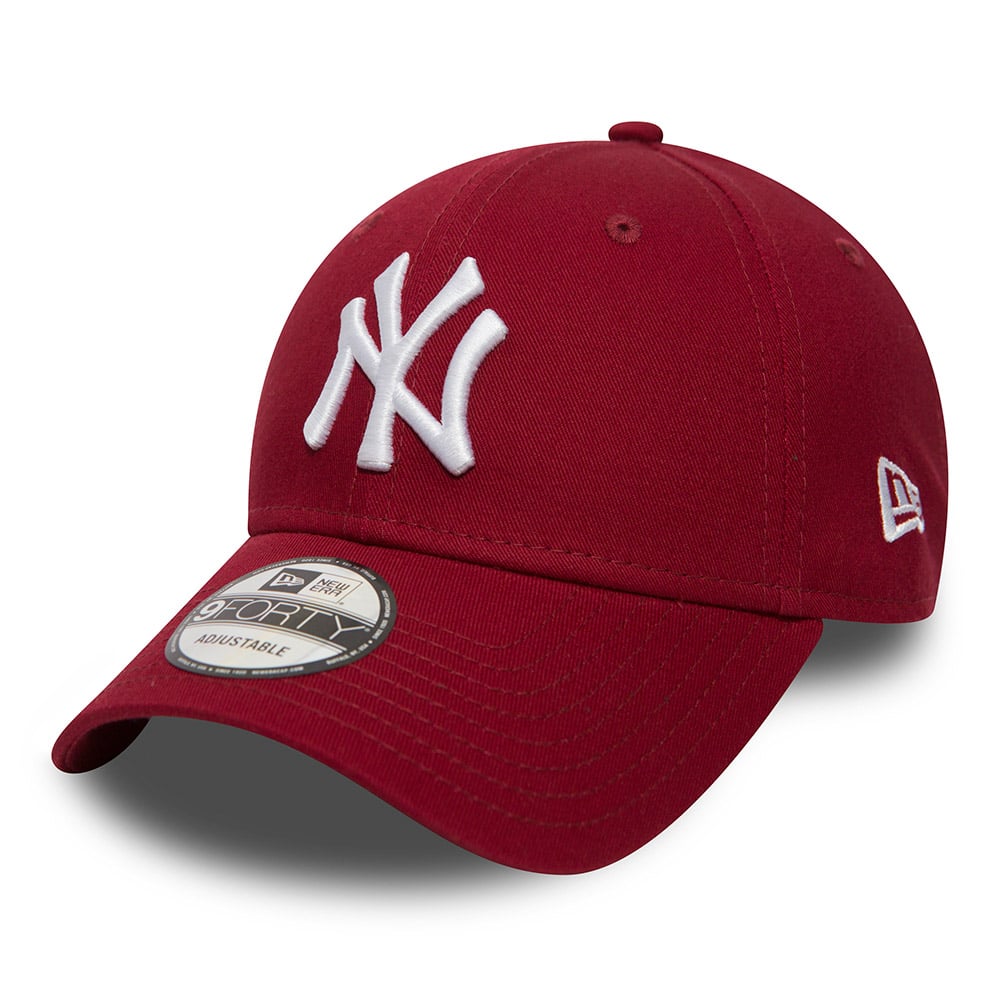 New Era Unisex NY Yankees Burgunder-Mütze