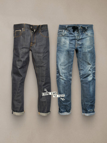 Nudie Jeans da uomo Rad Rufus Dry Selvage