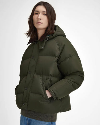 Barbour Giacca Piumino da uomo Oversized Transport