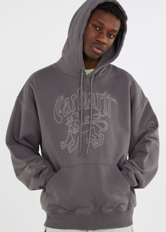 Carhartt Wip Felpa da uomo con cappuccio Hackwork