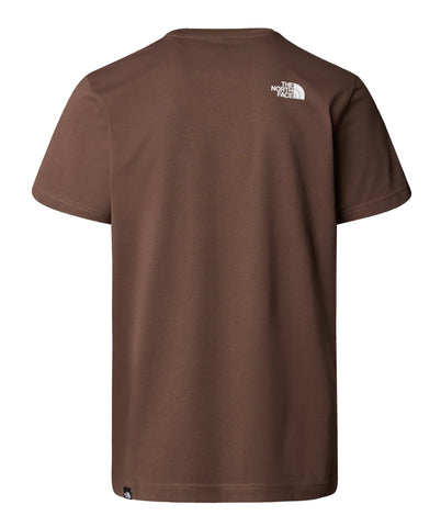 The North Face Men's Simple Dome T-Shirt Brown NF0A87NG1OI1