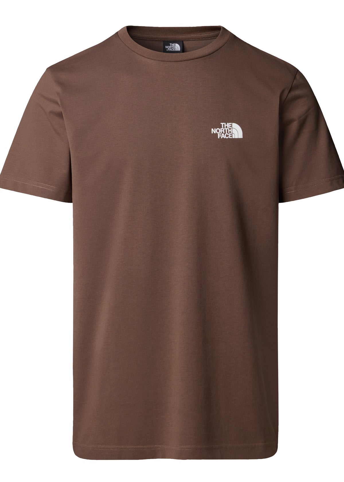 The North Face Men's Simple Dome T-Shirt Brown NF0A87NG1OI1