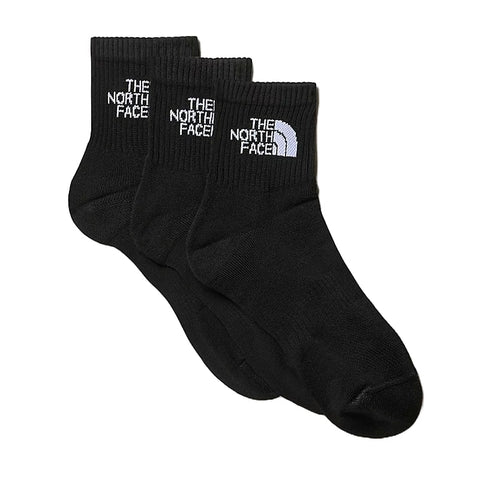The North Face Unisex Cush Quarter Socks Black
