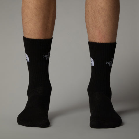 The North Face Unisex Sport Cush Socks Black