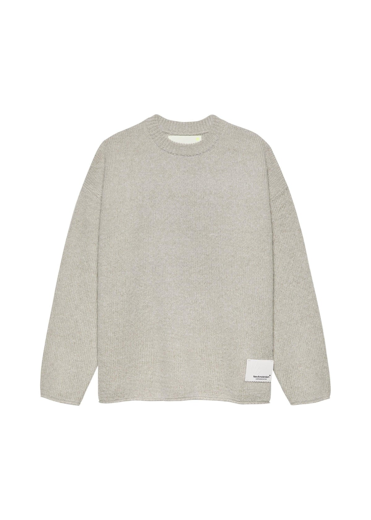 New Amsterdam Magla unisex Knitted Stamp grigio melange