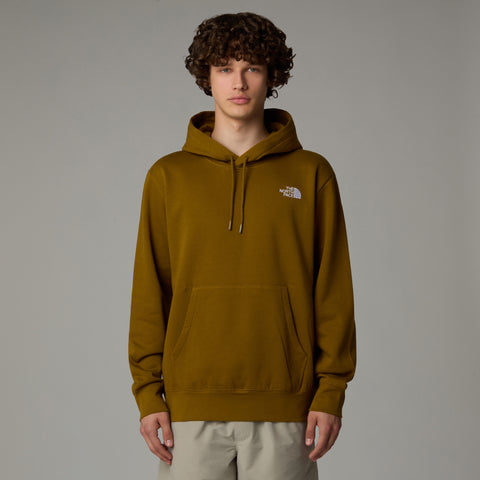 The North Face Felpa con cappuccio da uomo Essential Verde