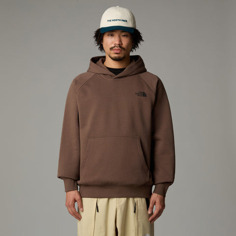 The North Face Men's Redbox Raglan Hoodie Brown