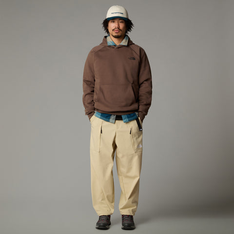 The North Face Felpa con Cappuccio da uomo Redbox Raglan Marrone