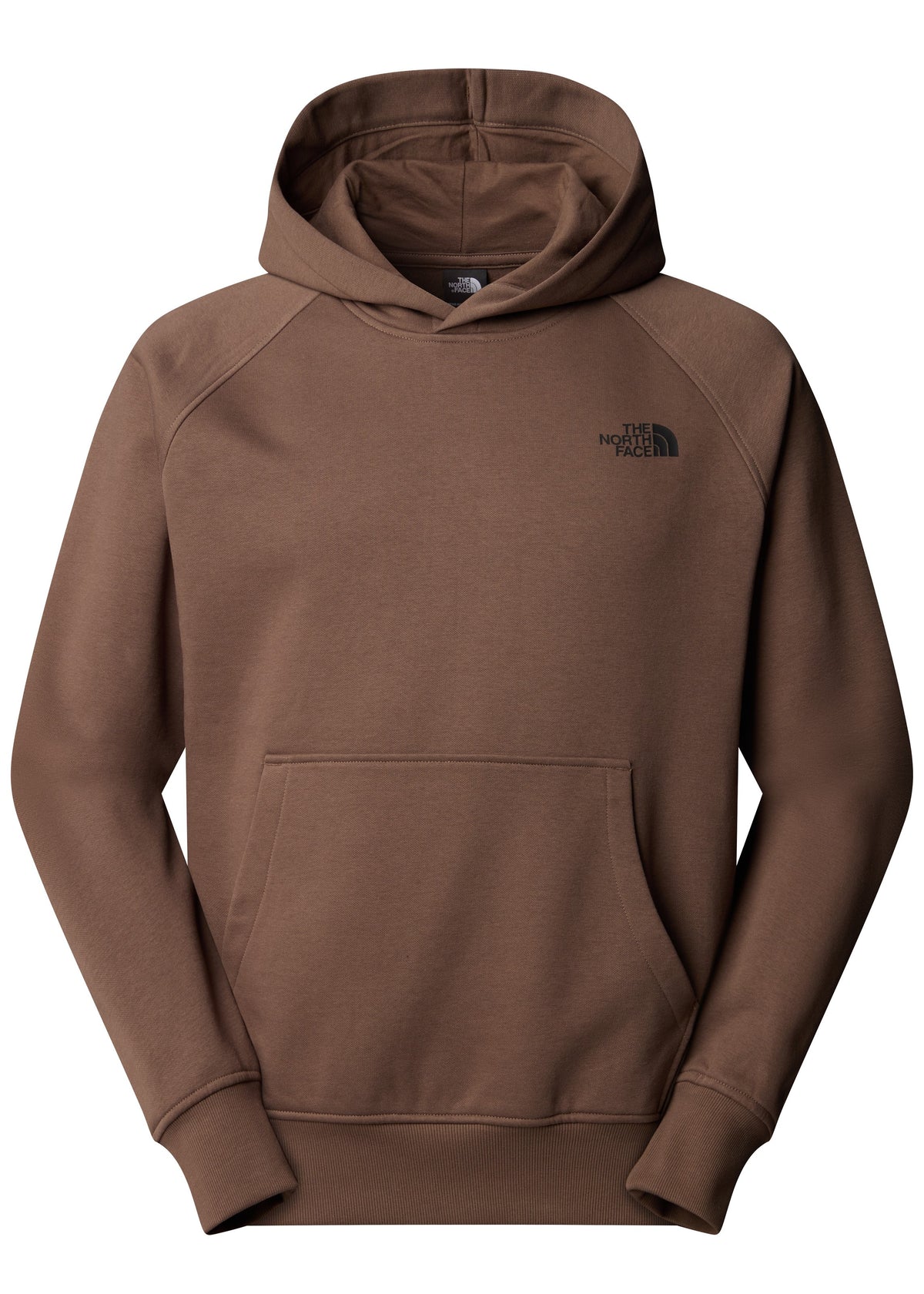 The North Face Men's Redbox Raglan Hoodie Brown