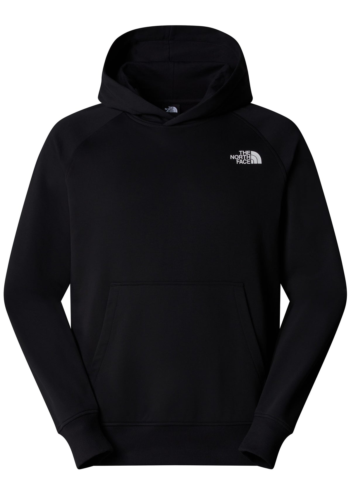 The North Face Men's Raglan Redbox Hoodie Black