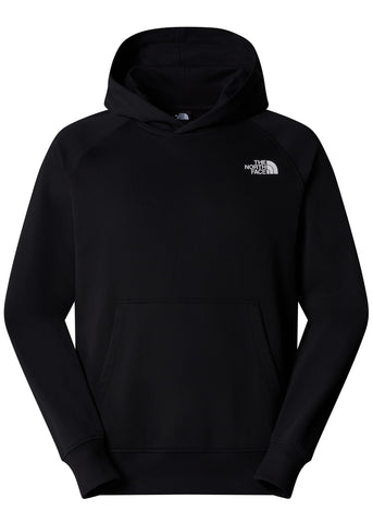 The North Face Felpa da uomo con cappuccio Raglan Redbox Nera