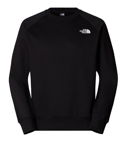 The North Face Felpa girocollo da uomo Raglan Redbox Nera