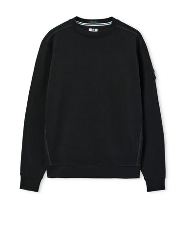 Weekend Offender Men's Thunder crew neck sweatshirt black
