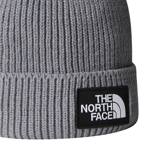 The North Face Cappellino unisex con risvolto Logo Box grigio