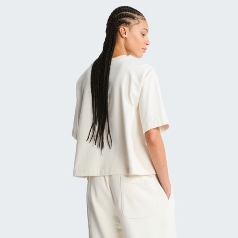 The North Face Women's Logo Boxy Cropped T-Shirt