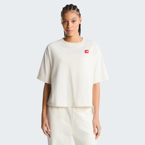 The North Face Women's Logo Boxy Cropped T-Shirt
