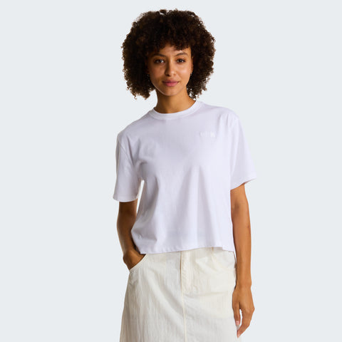 The North Face T-Shirt da donna manica corta Simple Dome bianca