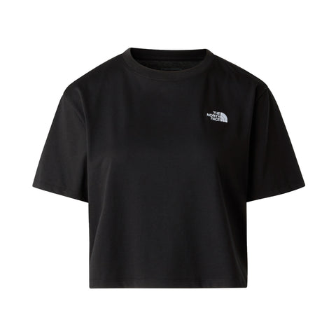 The North Face T-Shirt corta da donna manica corta simple dome nera