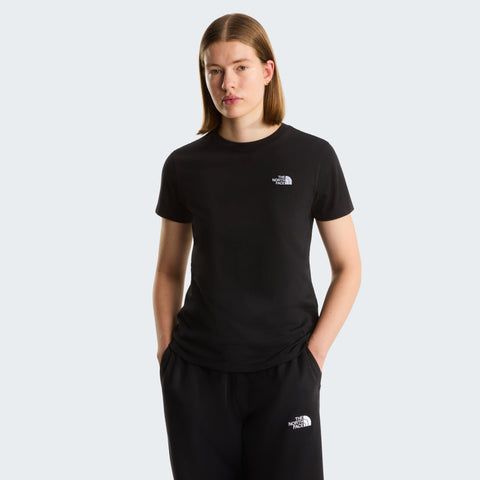 The North Face T-Shirt da donna manica corta Simple Dome nera