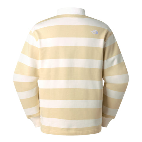 The North Face Men's Long Sleeve Striped Rugby Polo
