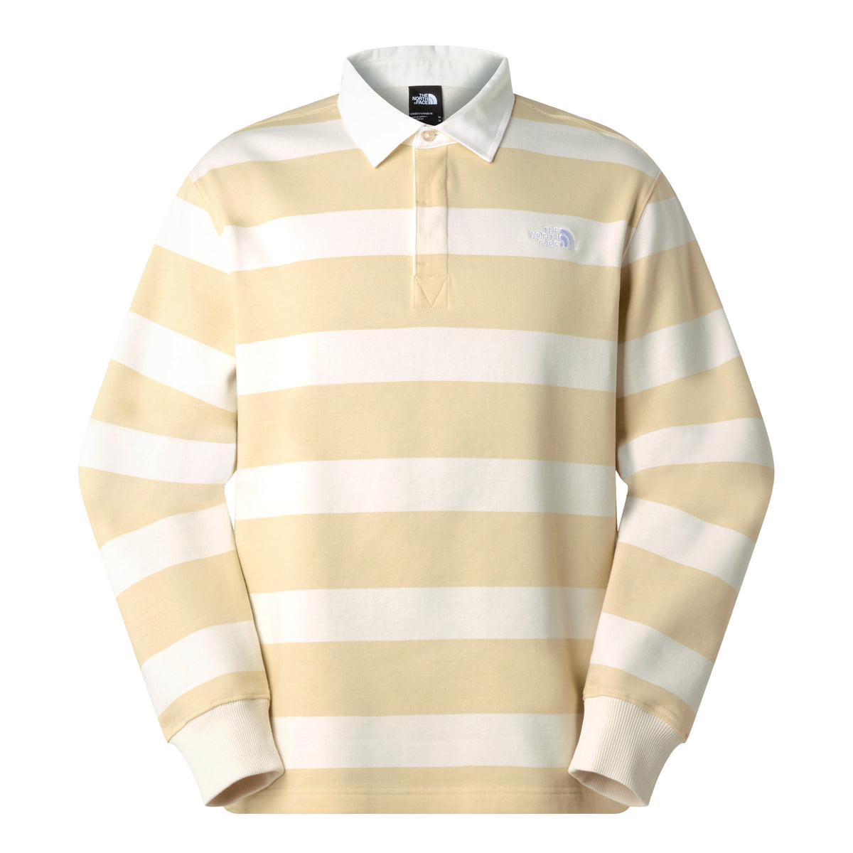 The North Face Men's Long Sleeve Striped Rugby Polo