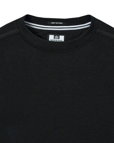 Weekend Offender Felpa girocollo da uomo Thunder nera