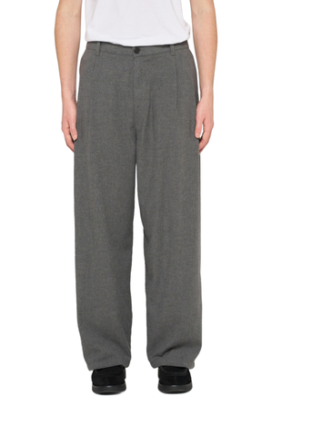 Edwin Pantalone da uomo in misto lana Alden grigio