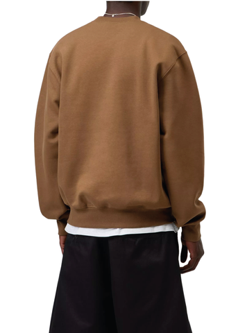 Carhartt Wip Felpa girocollo da uomo Carhartt marroncino