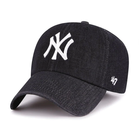 '47 Brand Cappellino unisex Denim New York Yankee nero