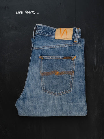 Nudie Jeans da uomo Rad Rufus Raw Tracks