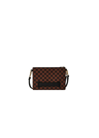 Sprayground Clutch Unisex Sip Lenticular Chomp Brown