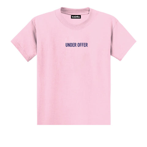 Bushwick T-Shirt uomo Slogan rosa