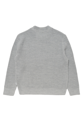 Edwin Maglione da uomo in misto lana Nix grigio
