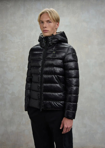 Blauer Giacca Piumino da uomo Adams nero