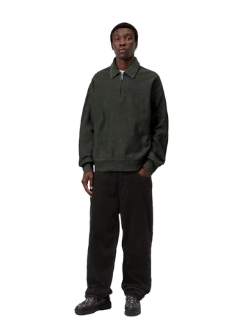 Carhartt Wip Felpa da uomo con mezza zip Lambert Polo