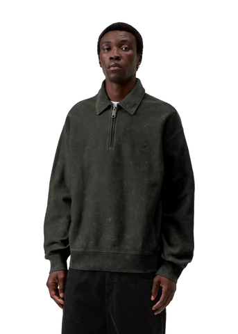 Carhartt Wip Felpa da uomo con mezza zip Lambert Polo