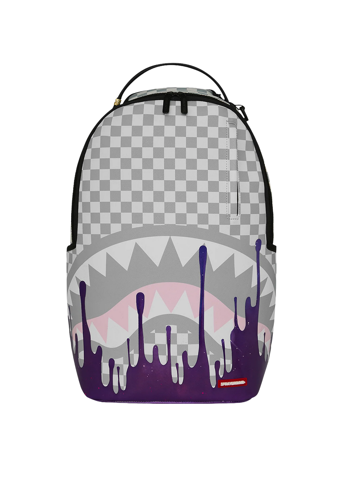 Sprayground Zaino unisex Cream Space Drip grigio/nero/viola