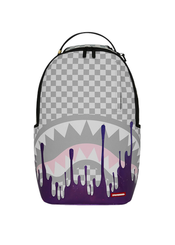 Sprayground Zaino unisex Cream Space Drip grigio/nero/viola
