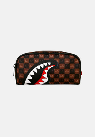 Sprayground Astuccio unisex Sharks In Paris Bubble marrone