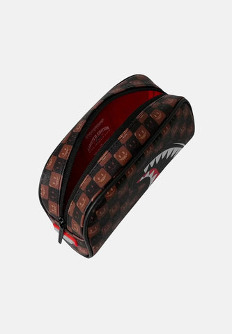 Sprayground Astuccio unisex Sharks In Paris Bubble marrone