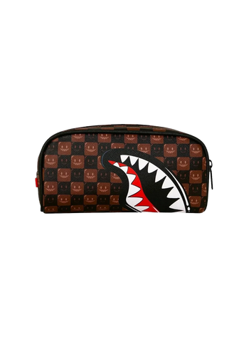 Sprayground Astuccio unisex Sharks In Paris Bubble marrone