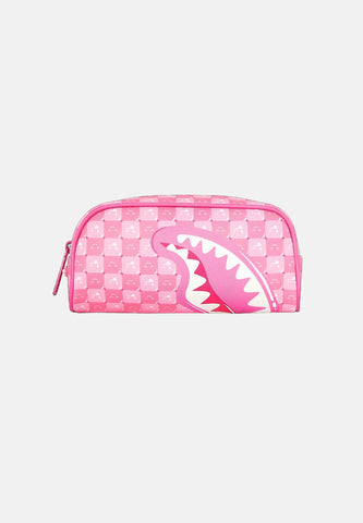 Sprayground Astuccio unisex Pink New Check Faces rosa