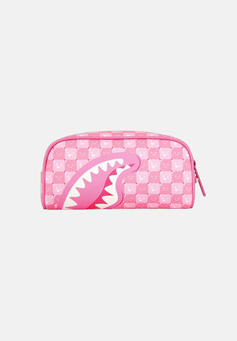 Sprayground Astuccio unisex Pink New Check Faces rosa