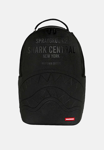 Sprayground Zaino Unisex Shark Central Embossed nero